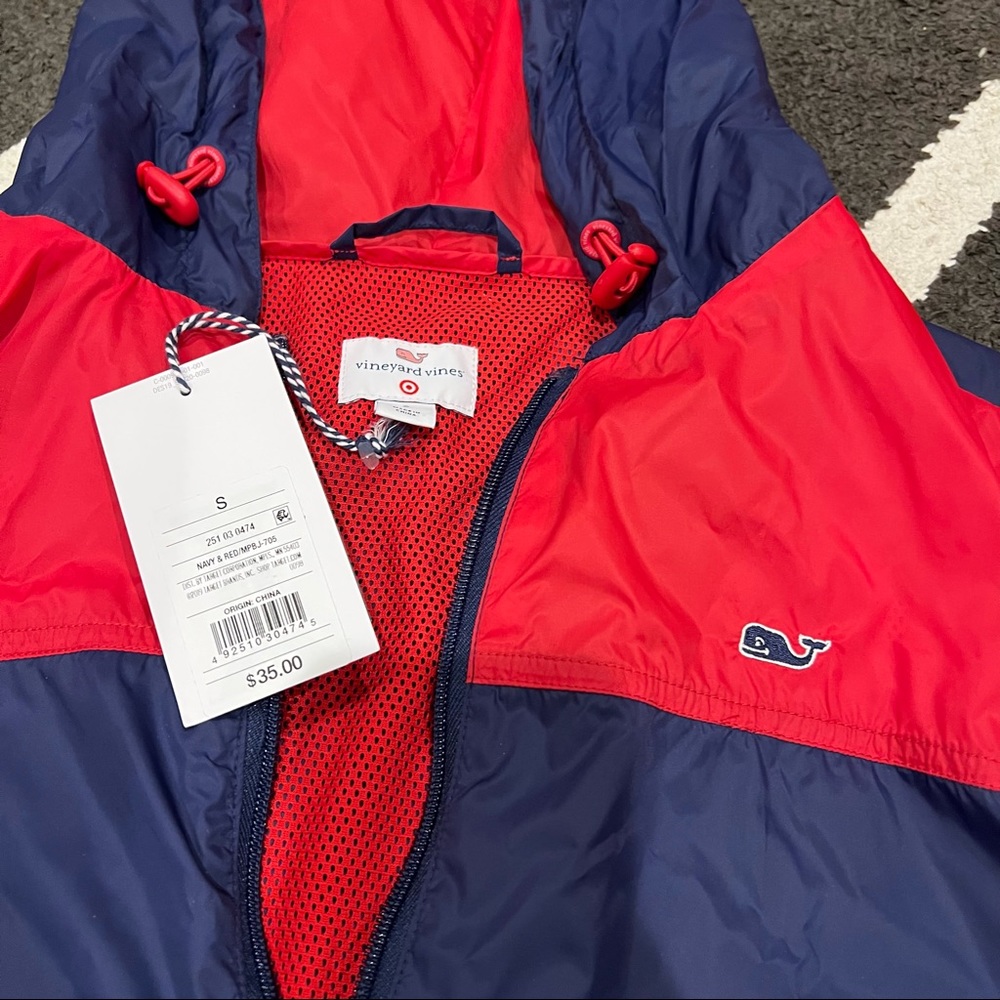 Vineyard vines mens rain jacket small